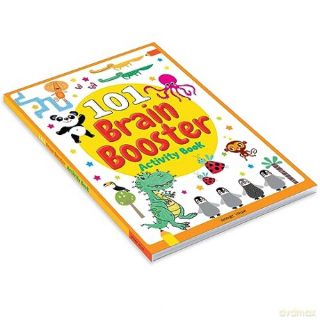 101 Brain Booster Activity Book-colouring books for kids: Fun Activity Book for Children (101 Fun Activities) - Wonder House Books Editorial [KSIĄŻKA]