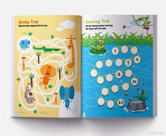 101 Brain Booster Activity Book-colouring books for kids: Fun Activity Book for Children (101 Fun Activities) - Wonder House Books Editorial [KSIĄŻKA]