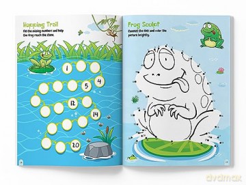 101 Brain Booster Activity Book-colouring books for kids: Fun Activity Book for Children (101 Fun Activities) - Wonder House Books Editorial [KSIĄŻKA]