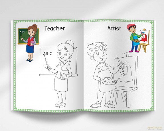 101 Copy Coloring: Fun Activity Book For Children (101 Fun Activities) - Wonder House Books [KSIĄŻKA]