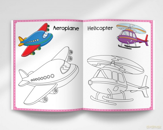 101 Copy Coloring: Fun Activity Book For Children (101 Fun Activities) - Wonder House Books [KSIĄŻKA]