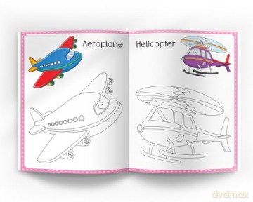 101 Copy Coloring: Fun Activity Book For Children (101 Fun Activities) - Wonder House Books [KSIĄŻKA]