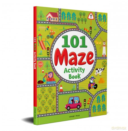 101 Maze Activity Book-colouring books for kids (101 Fun Activities) - Wonder House Books Editorial [KSIĄŻKA]