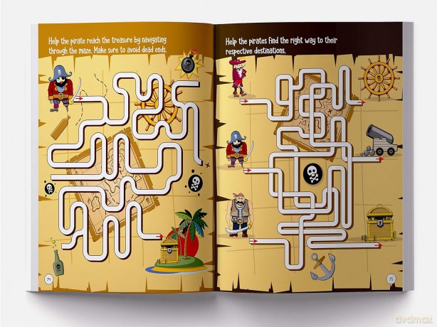101 Maze Activity Book-colouring books for kids (101 Fun Activities) - Wonder House Books Editorial [KSIĄŻKA]