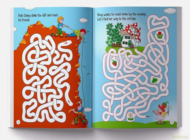 101 Maze Activity Book-colouring books for kids (101 Fun Activities) - Wonder House Books Editorial [KSIĄŻKA]