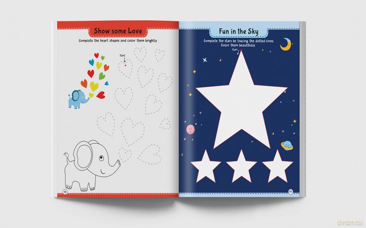 101 Pencil Control Activity Book For Kids: Tracing Practise Book Age 2+ - Wonder House Books [KSIĄŻKA]