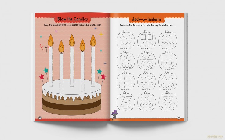 101 Pencil Control Activity Book For Kids: Tracing Practise Book Age 2+ - Wonder House Books [KSIĄŻKA]