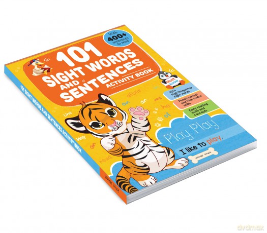 101 Sight Words And Sentence (With 400+ Sentences To Read): Activity Book For Children (101 Fun Activities) - Wonder House Books [KSIĄŻKA]