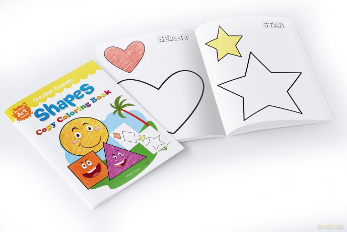 Creative Crayons Super Pack: Pack of 6 Crayon Copy Colour Books for Kids - Wonder House Books Editorial [KSIĄŻKA]