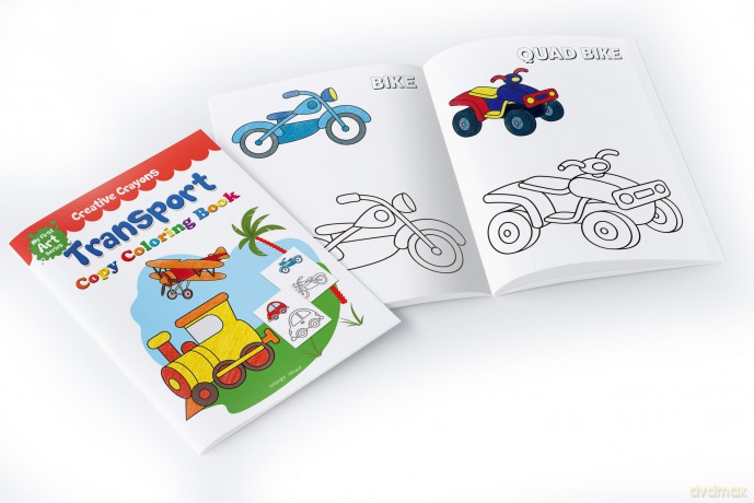 Creative Crayons Super Pack: Pack of 6 Crayon Copy Colour Books for Kids - Wonder House Books Editorial [KSIĄŻKA]
