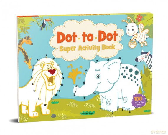 Dot to Dot Super Activity Book -Activity Book for children - Wonder House Books Editorial [KSIĄŻKA]