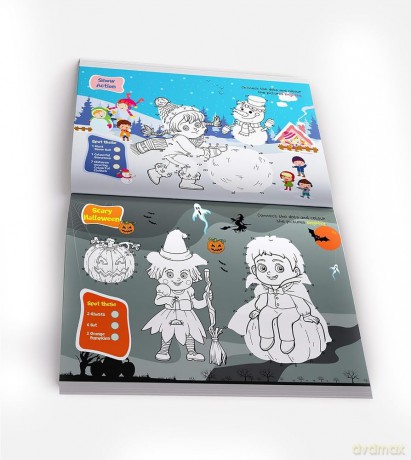 Dot to Dot Super Activity Book -Activity Book for children - Wonder House Books Editorial [KSIĄŻKA]