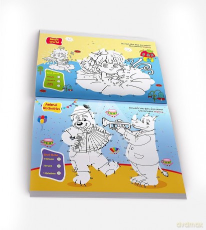 Dot to Dot Super Activity Book -Activity Book for children - Wonder House Books Editorial [KSIĄŻKA]