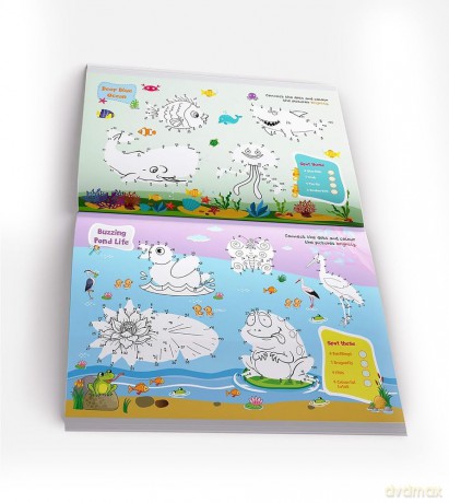 Dot to Dot Super Activity Book -Activity Book for children - Wonder House Books Editorial [KSIĄŻKA]
