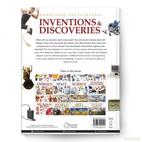 Knowledge Encyclopedia - Inventions and Discoveries (Knowledge Encyclopedia for Children) - Wonder House Books [KSIĄŻKA]