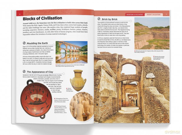 Knowledge Encyclopedia - Inventions and Discoveries (Knowledge Encyclopedia for Children) - Wonder House Books [KSIĄŻKA]