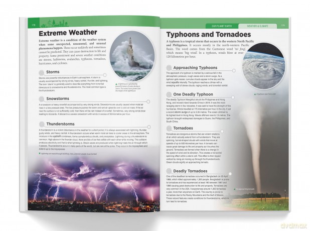 Knowledge Encyclopedia - Our Planet Earth: Deluxe Edition (Knowledge Encyclopedia for Children) - Wonder House Books [KSIĄŻKA]