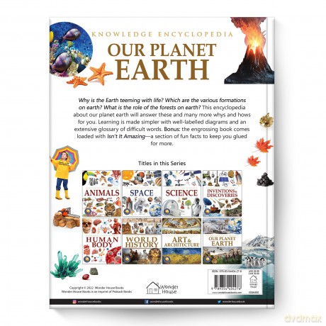 Knowledge Encyclopedia - Our Planet Earth: Deluxe Edition (Knowledge Encyclopedia for Children) - Wonder House Books [KSIĄŻKA]