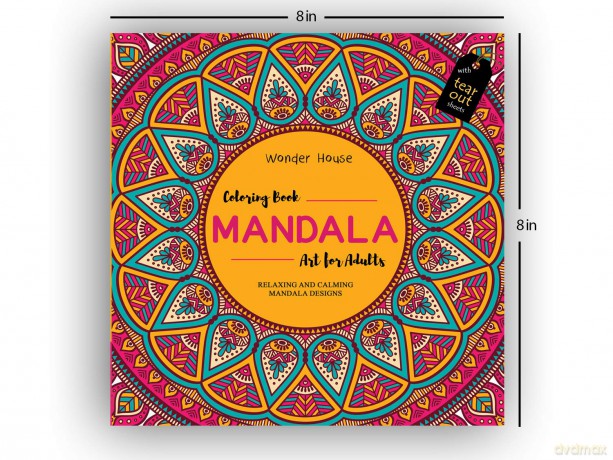 Mandala Art: With tear out sheets - Wonder House Books Editorial [KSIĄŻKA]