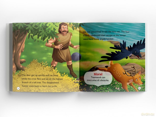 Moral Tales From Panchtantra: Timeless Stories For Children From Ancient India (Classic Tales from India) - Wonder House Books [KSIĄŻKA]