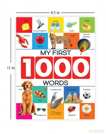 My First 1000 Words: Early Learning Picture Book - Wonder House Books Editorial [KSIĄŻKA]