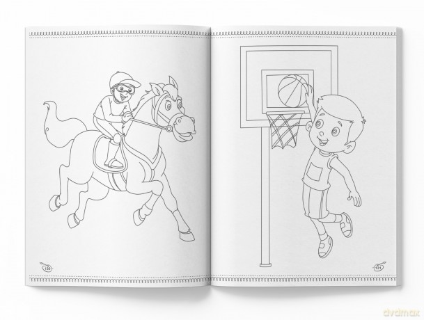 My First 365 Colouring Book: Jumbo Colouring Book For Kids (With Tear Out Seats): Jumbo Coloring Book for Kids (with Tear Out Sheets) - Wonder House Books [KSIĄŻKA]
