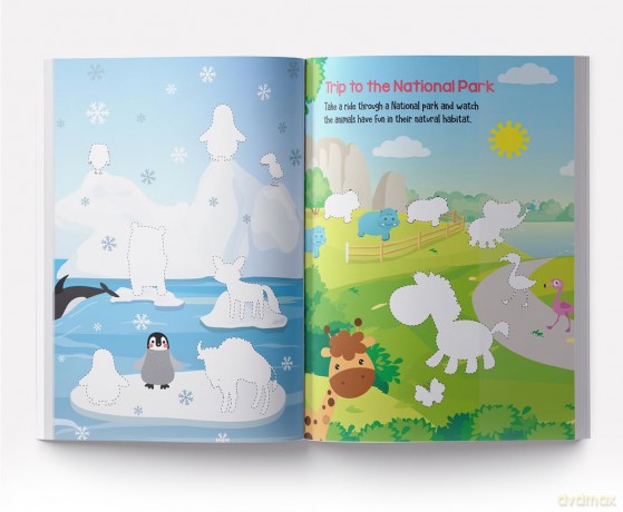 My First Animal Sticker Book: Exciting Sticker Book With 100 Stickers (My First Sticker Books) - Wonder House Books [KSIĄŻKA]