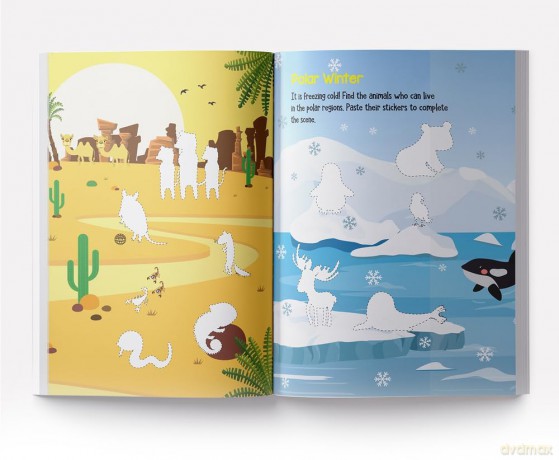My First Animal Sticker Book: Exciting Sticker Book With 100 Stickers (My First Sticker Books) - Wonder House Books [KSIĄŻKA]