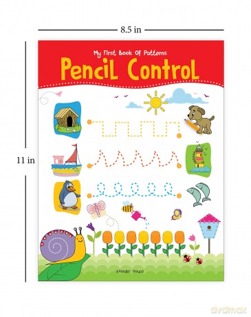 My First Book OF Patterns Pencil Control - Wonder House Books Editorial [KSIĄŻKA]