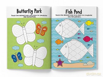 My First Book OF Patterns Pencil Control - Wonder House Books Editorial [KSIĄŻKA]