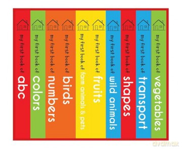 My First Library: Boxset of 10 Board Books for Kids: Boxset for Kids (Pack-1) (Early Learning) - Wonder House Books Editorial [KSIĄŻKA]