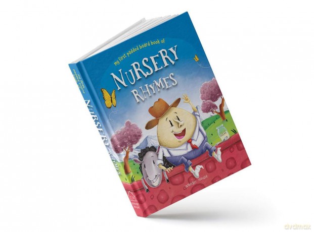My First Padded Board Books of Nursery Rhymes: Illustrated Classic Nursery Rhymes (My First Book) - Wonder House Books Editorial [KSIĄŻKA]