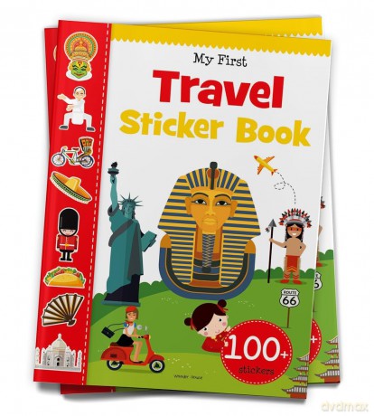 My First Travel Sticker Book (My First Sticker Books) - Wonder House Books [KSIĄŻKA]