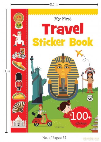 My First Travel Sticker Book (My First Sticker Books) - Wonder House Books [KSIĄŻKA]