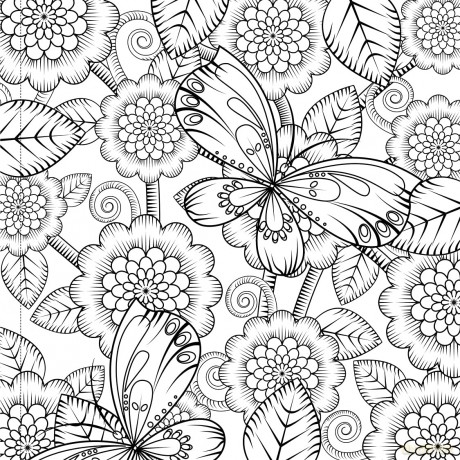 Nature, Garden and Forest: Relaxing and Calming Nature Designs - Wonder House Books Editorial [KSIĄŻKA]