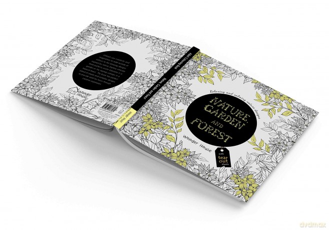 Nature, Garden and Forest: Relaxing and Calming Nature Designs - Wonder House Books Editorial [KSIĄŻKA]
