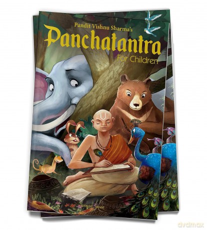 Pandit Vishnu Sharma's Panchatantra For Children: Illustrated stories (Black and White, Paperback) (Classic Tales from India) - Dr. Shubha Vilas [KSIĄŻKA]