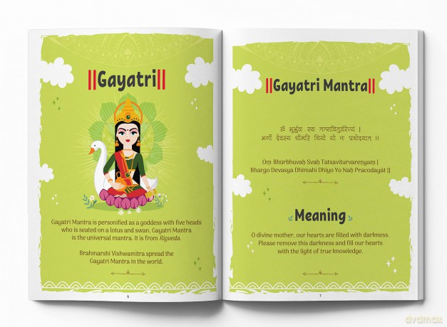 Shlokas and Mantras - Activity Book For Kids - Illustrated Book With Engaging Activities and Sticker Sheets - Wonder House Books [KSIĄŻKA]