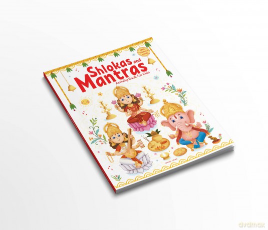 Shlokas and Mantras - Activity Book For Kids - Illustrated Book With Engaging Activities and Sticker Sheets - Wonder House Books [KSIĄŻKA]