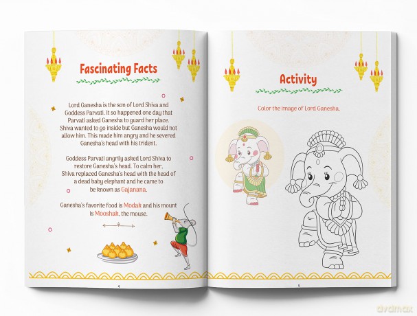 Shlokas and Mantras - Activity Book For Kids - Illustrated Book With Engaging Activities and Sticker Sheets - Wonder House Books [KSIĄŻKA]