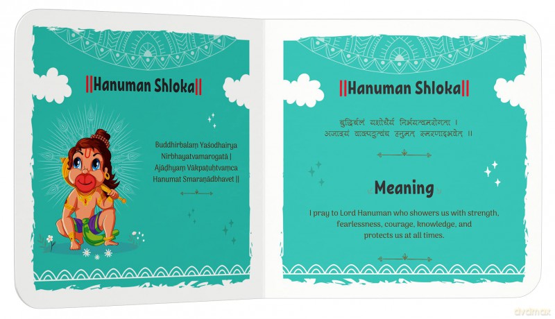 Shlokas and Mantras For Kids - Illustrated Padded Board Book - Learn About India's Rich Culture and Traditions - Wonder House Books [KSIĄŻKA]