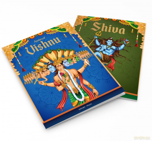 Tales from Indian Mythology (Collection of 10 Books): Story Books For Kids (Indian Mythology for Children) - Wonder House Books [KSIĄŻKA]