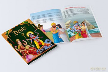 Tales from Indian Mythology (Collection of 10 Books): Story Books For Kids (Indian Mythology for Children) - Wonder House Books [KSIĄŻKA]