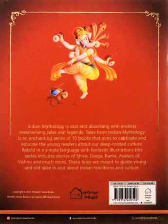 Tales from Indian Mythology (Collection of 10 Books): Story Books For Kids (Indian Mythology for Children) - Wonder House Books [KSIĄŻKA]