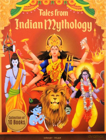 Tales from Indian Mythology (Collection of 10 Books): Story Books For Kids (Indian Mythology for Children) - Wonder House Books [KSIĄŻKA]