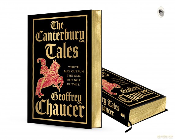 The Canterbury Tales: Deluxe Hardbound Edition - Geoffrey Chaucer [KSIĄŻKA]