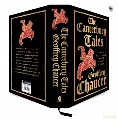 The Canterbury Tales: Deluxe Hardbound Edition - Geoffrey Chaucer [KSIĄŻKA]