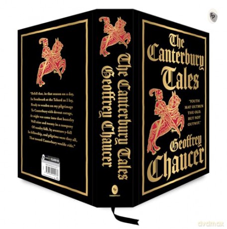 The Canterbury Tales: Deluxe Hardbound Edition - Geoffrey Chaucer [KSIĄŻKA]
