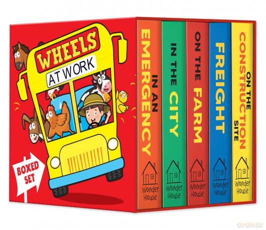 Wheels at Work - Wonder House Books [KSIĄŻKA]