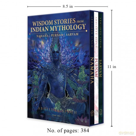 Wisdom Stories from Indian Mythology: Namaha, Purnam, Sarvam - Abhishek Singh [KSIĄŻKA]
